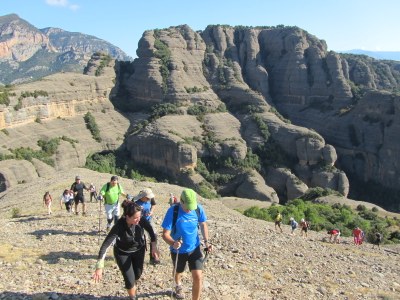Excursió a les roques de Sant Honorat (Foto: Carles Gascón)