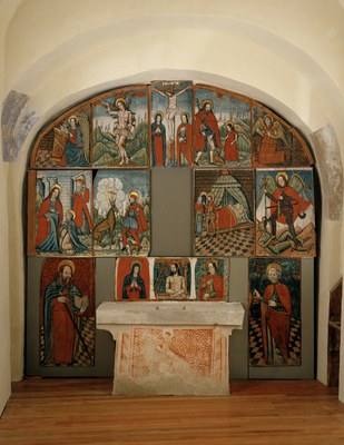 Església de Sant Julià dels Garrics - Retaule