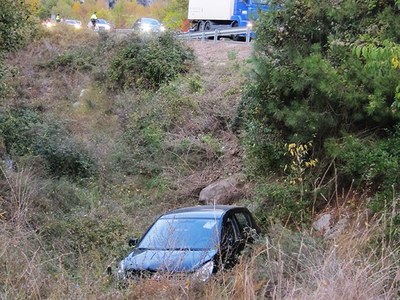 Accident a Organyà 11.2013