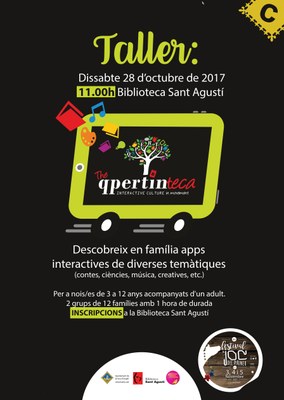 Taller sobre aplicacions informàtiques a la Biblioteca Sant Agustí