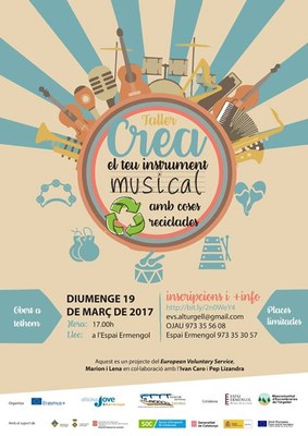 Taller a càrrec de les voluntàries europees de l'Alt Urgell