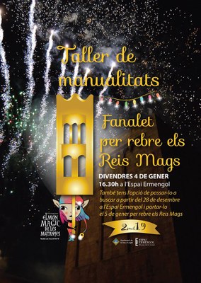 Taller per preparar fanalets per rebre els Reis d'Orient