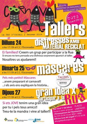 Carnaval 2014 - Tallers