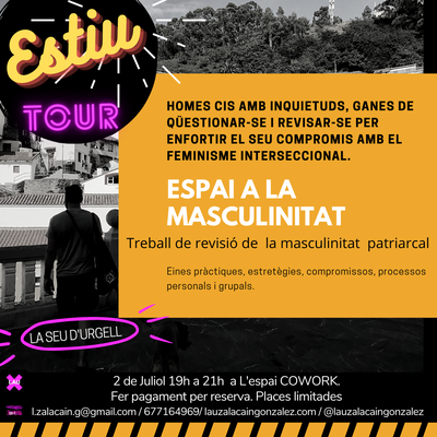 Taller sobre masculinitats a la Seu