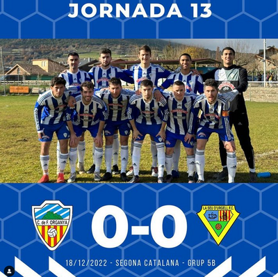 Empat en el derbi comarcal Organyà-La Seu (@cforganya)