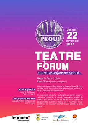 Teatre Fòrum a Oliana