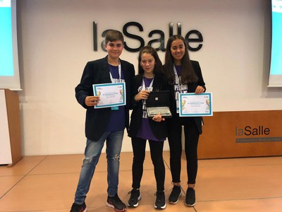 Tercer premi per a alumnes de La Salle la Seu al concurs EduEmprèn (Foto: La Salle la Seu)