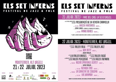 Cartell del 3r Festival Els Set Inferns