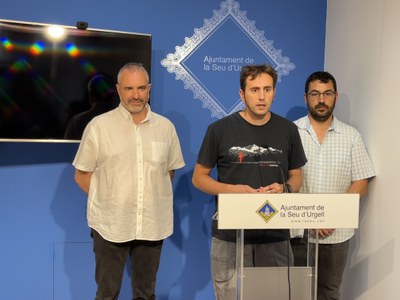 Roda de premsa de presentació del programa definitiu de la Festa Major de la Seu