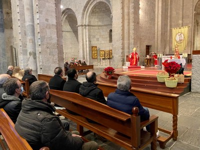 Ofici del dia de Sant Sebastià, aquest dijous a la Catedral de la Seu