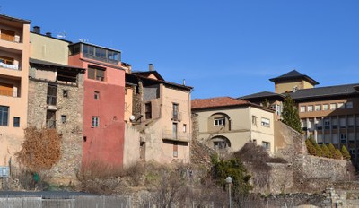 Muralla de la Seu - Façana de llevant (Òscar Augé)