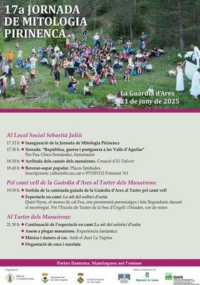 Programa de la 17a Jornada de Mitologia Pirinenca