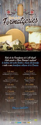 Calendari de la Ruta de les Formatgeries 2018