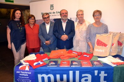 Presentació de la campanya 'Mulla't per l'Esclerosi Múltiple'