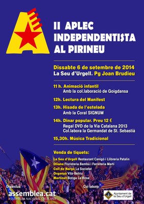 Aplec Independentista del Pirineu 2014 - Cartell