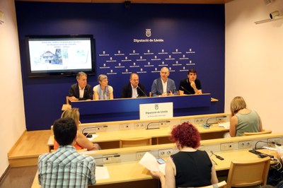 Presentació de l'informe de la UdL sobre l'evolució del turisme rural a Lleida i a l'Alt Pirineu i Aran (Foto: ACN)