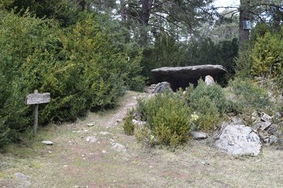 Dolmen de la Cabana del Moro de Bescaran (Foto: Carles Gascón Chopo)