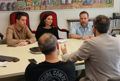 Reunió amb l’Ajuntament de la Seu d’Urgell i la direcció d’INS La Valira on es va concretar el suport a RETRAVEL (Foto: RETRAVEL)