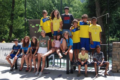 Equip del Cadí CK a Sort (Foto: Cadí CK)