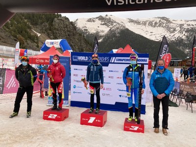 Podi femení U18 (Foto: ISMFSkimo)