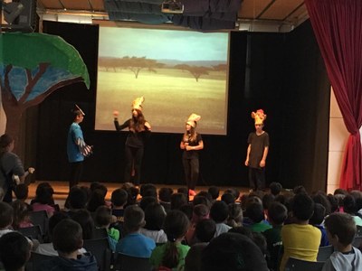 Setmana de Teatre a l'Escola Pau Claris