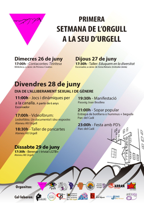 Primera Setmana de l'Orgull a la Seu d'Urgell