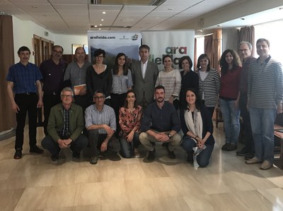 Trobada d'establiments adherits als segells de senderisme i cicloturisme a Catalunya  (Foto: Diputació de Lleida)