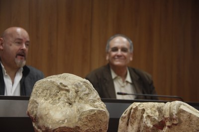 Troballes al Fòrum Romà de Llívia (Foto: ACN)