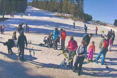 La webcam de Tuixent-la Vansa, aquest mes passat
