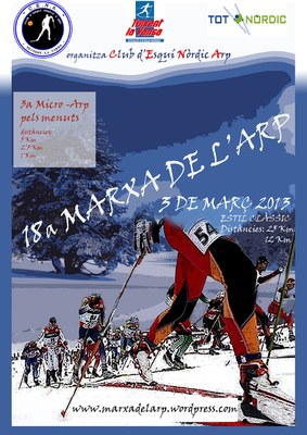 Marxa de l'Arp - Cartell