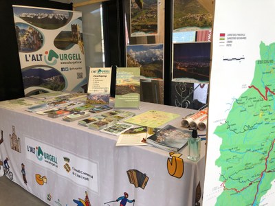Estand de Turisme de l'Alt Urgell a Ordino (Foto: CCAU)