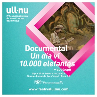 Projecció del film 'Un dia vi 10.000 elefantes'