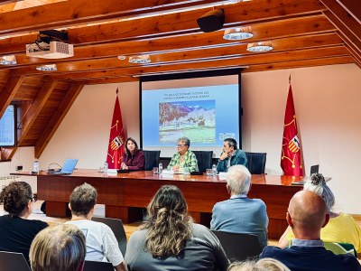 Presentació de l'estudi sobre fosses comunes a la Val d'Aran durant la dictadura franquista (Foto: Memorial Democràtic)