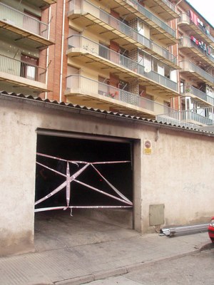 Incendi de l'aparcament del passeig del Parc 2