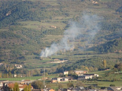 Incendi granja Alàs - 22.10.14