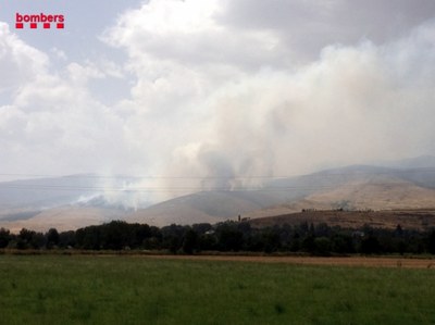 Incendi a Ger - 13.08.12