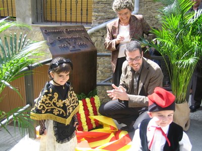 Monòlit de Castellciutat - Centenari Caramelles