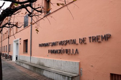 Rètol de la residencia Fiella de Tremp (Foto d'arxiu/ACN)
