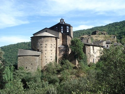 Col·legiata de Santa Maria de Castellbò (Foto arxiu/Carles Gascón CCAU)