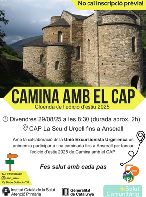 Cloenda de l'edició d'estiu de 'Camina amb el CAP'