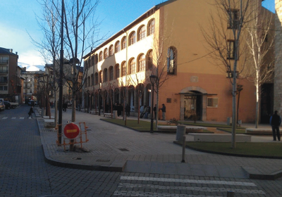 Passeig 10 d'Abril de Puigcerdà (Foto: arxiu)