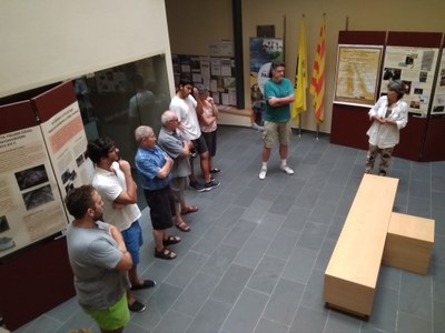 Inauguració de la mostra sobre arqueologia al Pallars Jussà (Foto: Consell Comarcal del Pallars Jussà)