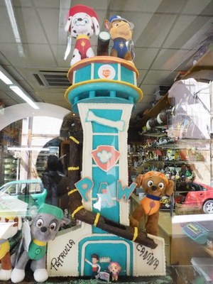 Reproducció amb xocolata de 'La Patrulla Canina'