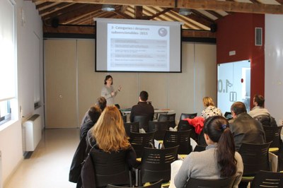 Xerrada sobre els ajuts a emprenedors de la Seu