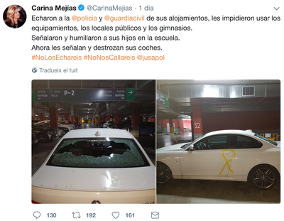 Piulada de Carina Mejías