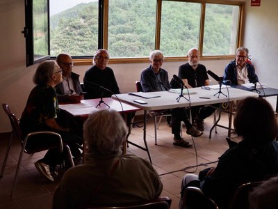 Taula rodona amb descendents de l'exili republicà, a Ossera