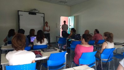 Inici del curs sobre xarxes socials (Foto: Ajuntament de la Seu)
