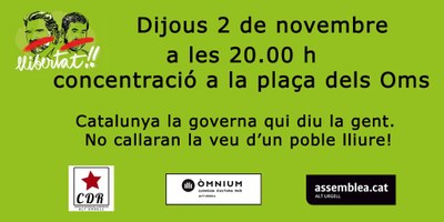 Convocatòria de concentració a la Seu d'Urgell