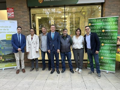 Inauguració de la nova oficina d'Unió de Pagesos i Agroxarxa a la Seu d'Urgell