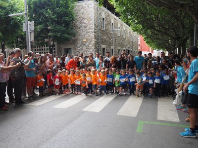 Una de les sortides del Cros de Primavera 2023 de la Seu d'Urgell